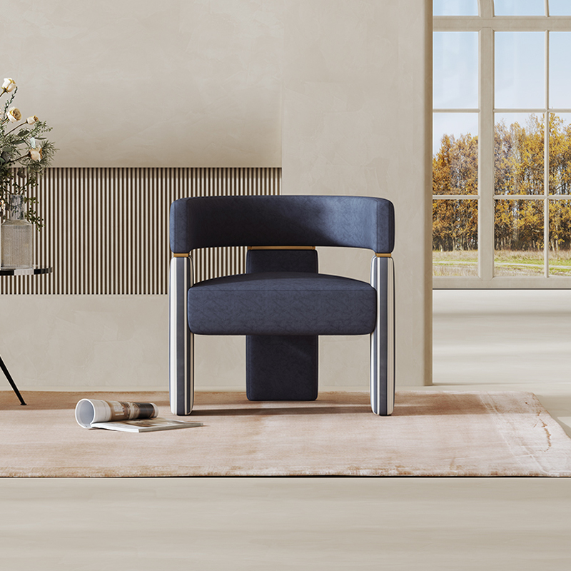 High quality modern design stool ottomans single sofa chair for living room furniture