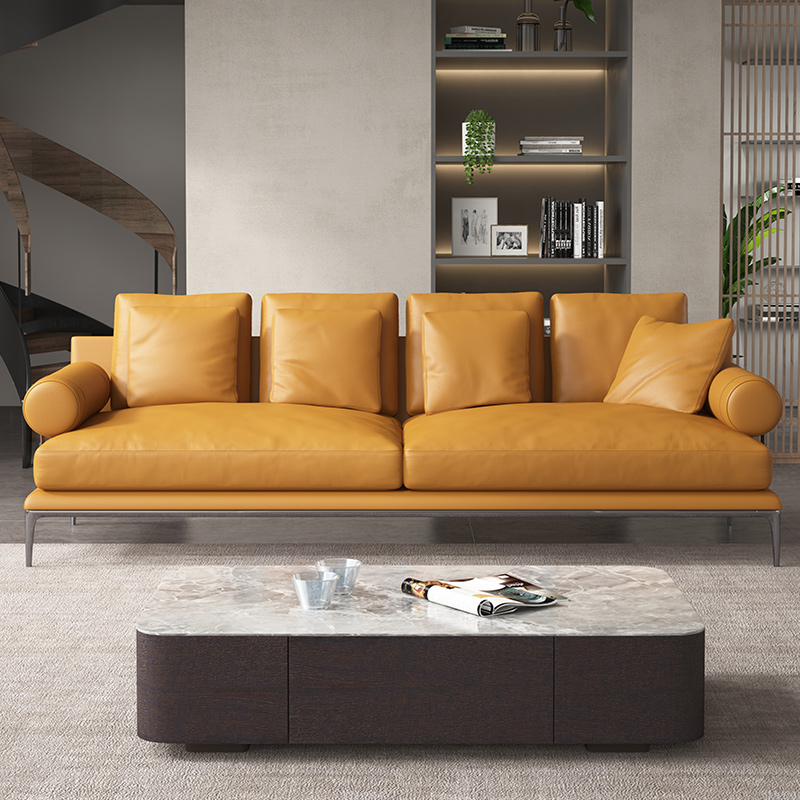 Customized furniture factory provides high gloss sofa bronze color nail head trim cotton velvet upholstered royal sofa set